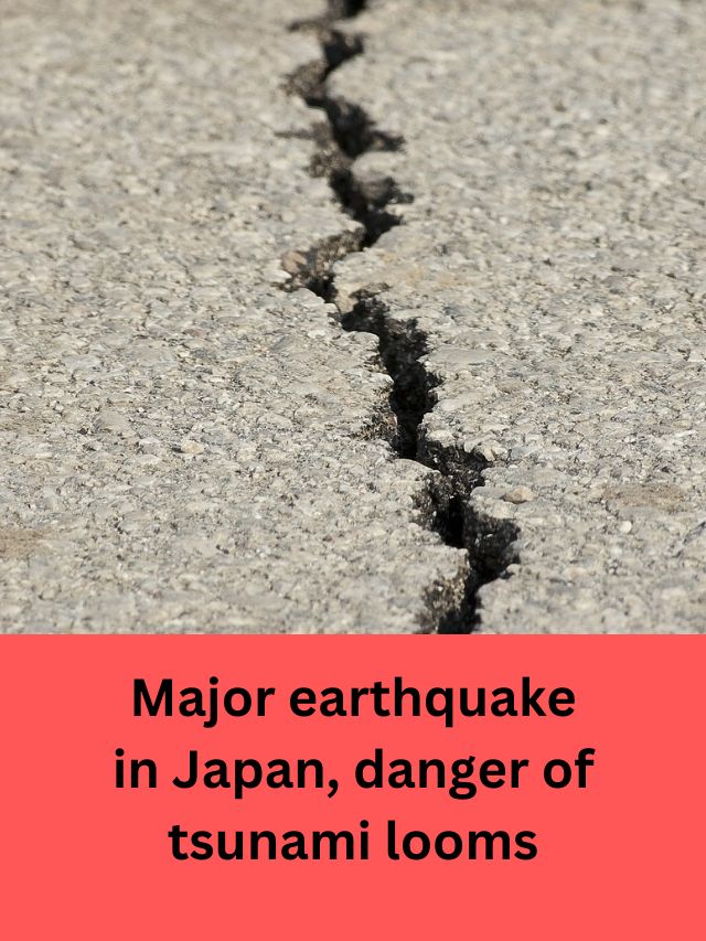 Major Earthquake in Japan