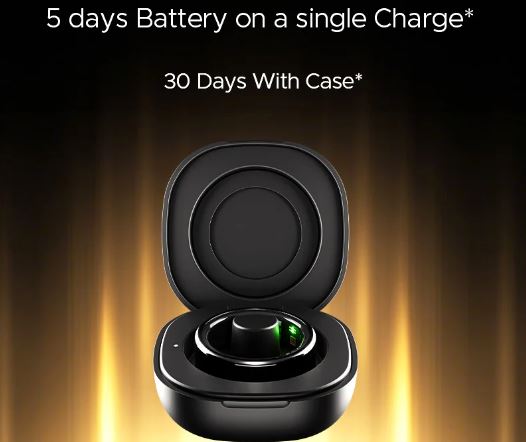 Boat Smart ring 5 days battery on a single charge