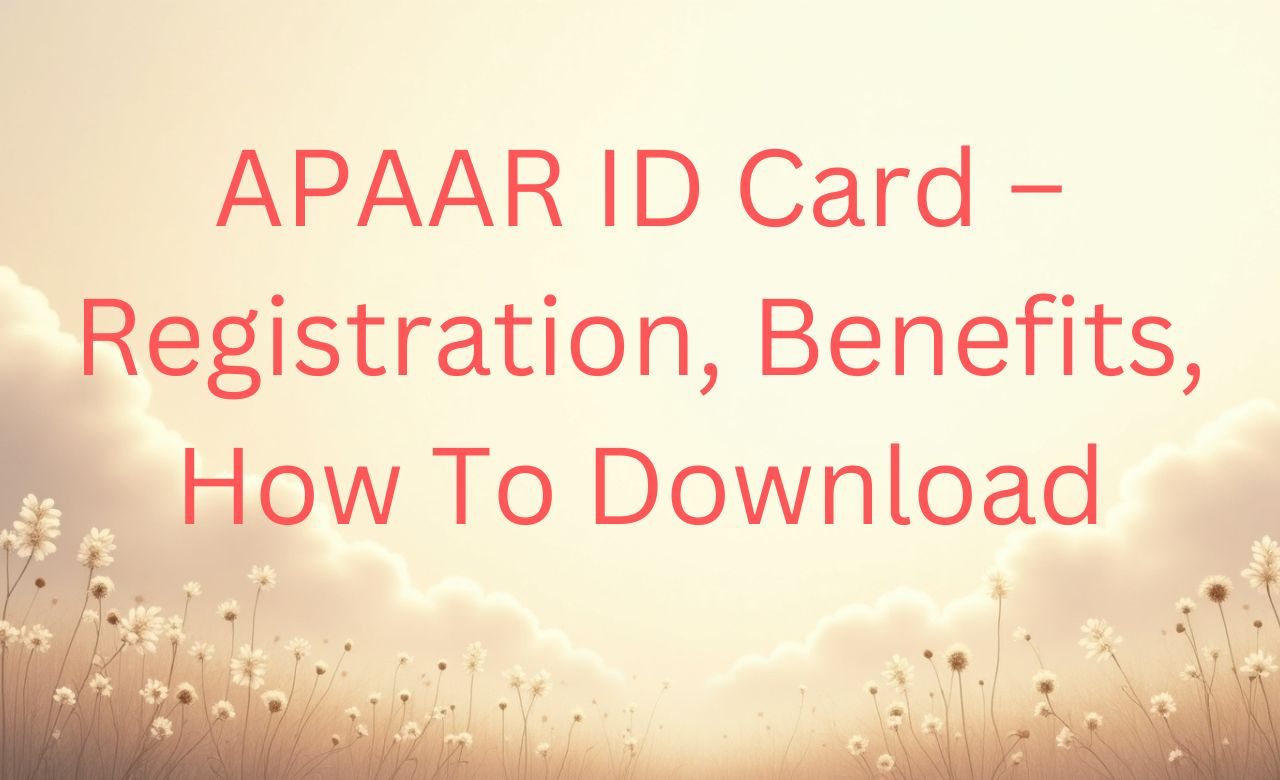 Apaar ID Card