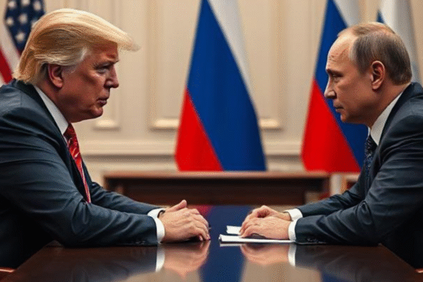 Trump and Putin meet